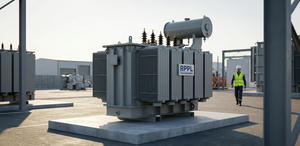 Distribution <b>Transformer</b> 250 kVA Oil Cooled Step Down 11kV to 33kV ONAN 50Hz Dyn11 Copper Winding Tap Changer - Product Image 2