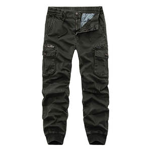 Pantalones Cargo de Lona para Hombre, Cintura Media, Talla Grande, Estilo Casual Hip Hop, 100% Algodón Orgánico, Ligeros, Resistentes al Viento e Impermeables, Invierno 2026 - Product Image 4