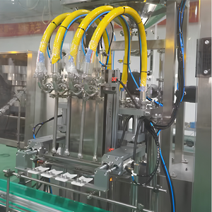 High Quality 4 Heads Liquid 3 In 1 Piston Milk Filling Machine Automatic Bottle Filling Capping Machine Production Line - Product Image 6