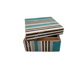 Best Quality Handicrafts India <b>Wood</b> Epoxy Resin Multi Color Custom Logo <b>Jewelry</b> <b>Box</b> for Gift Home Decor Stylish Storage Solution - Product Image 2