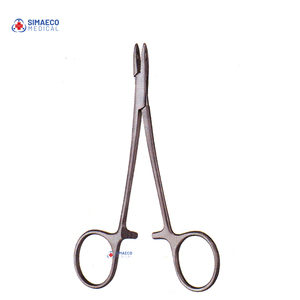 Portaagujas Collier Premium de 13 cm, Acero Inoxidable, Punta Fina, Ligero, Instrumento de Precisión para Cirugía Plástica, con Certificación CE - Product Image 4