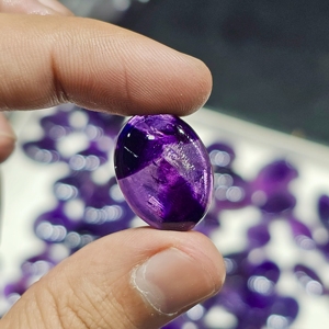 Natural Amethyst Cabochons Lot Wholesale Amethyst Gemstones Lot For Jewelry Making - Product Image 4