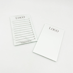 Private Label Acrylic <b>lash</b> Tile Custom Logo Printed <b>Lash</b> <b>Extension</b> Palette Holder Pink White Marble <b>Lash</b> Strip Organizer Boards - Product Image 3