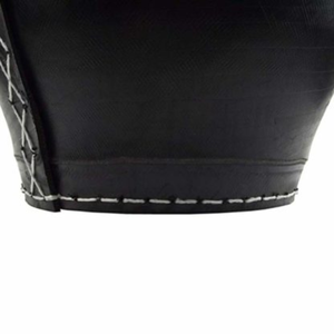 Panier à bûches en caoutchouc recyclé au meilleur prix, avec poignées, de forme ronde, fabriqué à la main par une usine vietnamienne B2B - Product Image 3