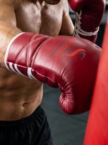 New 2026 Leather Boxing Gloves Lace-Up Breathable Training Gear for Adults - Product Image 4