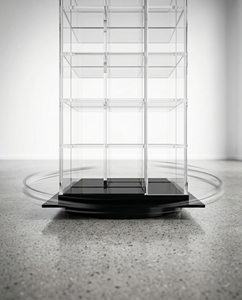 Mueble Versátil y Moderno de Acrílico Transparente para Exhibición de Autos, de Pie, Personalizable, de Gran Capacidad, Fácil de Montar - Product Image 2