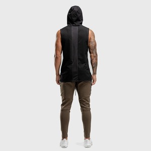 Training <b>Sleeveless</b> <b>Hoodie</b> Lightweight Fitness Fashion Collection OEM ODM <b>Sleeveless</b> <b>Hoodie</b> - Product Image 3