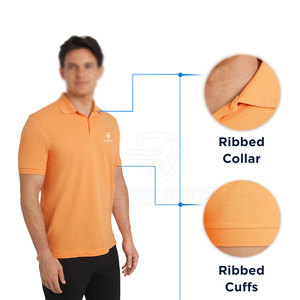 Polo uni de couleur unie, tissu respirant, logo personnalisé, polo homme, meilleur prix de vente en ligne, polo homme en gros - Product Image 4