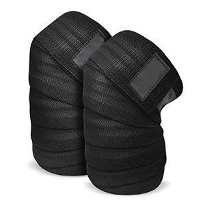 Sports <b>Knee</b> Wraps for Weightlifting Heavy Duty <b>Knee</b> <b>Support</b> <b>Straps</b> for Squats, Powerlifting & Cross Training with Non-Slip - Product Image 3