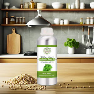 Huile essentielle de graines de coriandre distillée à la vapeur de haute qualité de qualité thérapeutique pour les formulations d'aromathérapie et cosmétiques - Product Image 2