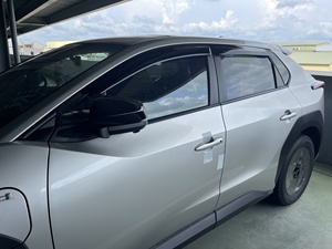 แผ่นบังแดดหน้าต่างรถยนต์ HIC วัสดุ PMMA  ใช้ได้กับ TOYOTA bZ4X Subaru Solterra 2022+ ได้พอดี 100% - Product Image 5