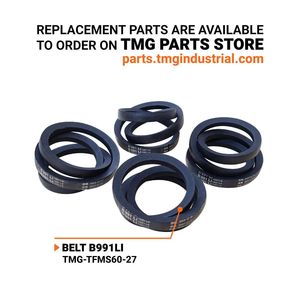 Trincia laterale da 60 pollici con spostamento laterale per trattori da 30-60 CV, attacco a 3 punti, albero di trasmissione PTO, manuale, usata per l'agricoltura TMG TFMS60 - Product Image 6