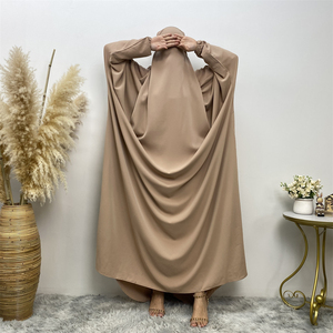Custom Made Modest Long Sleeve <b>Islamic</b> Clothing-Embroidered Women's Abaya Dress Wholesale Available Traditional Muslim Apparel - Product Image 4