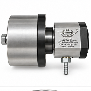 Cylindre hydraulique rotatif fermé à haute vitesse VSC industriel de 10 kg avec soupape de sécurité, vitesse maximale de 6000 tr/min, force de traction de 2800 kg, CNC - Product Image 1