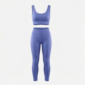 Conjunto Deportivo de Yoga y Fitness para Mujer, Diseño Original, Top con Efecto Push-Up, Ropa Deportiva de Alta Calidad para Gimnasio - Product Image 1