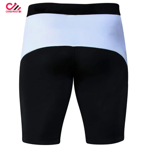 Pantalones Cortos de Compresión Transpirables para Hombre, Poliéster/Algodón, Deportivos Personalizados, Sólidos, de Secado Rápido, Antiarrugas, Ropa de Gimnasio - Product Image 5