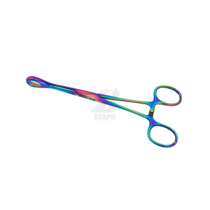 Pince chirurgicale manuelle en acier inoxydable de qualité supérieure pour éponges, matériau de haute qualité, certifiée CE, réutilisable - Product Image 1