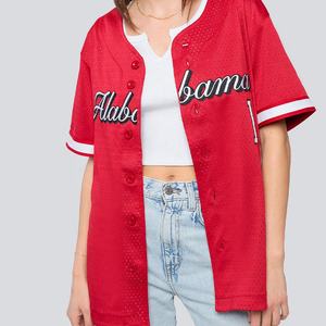Camiseta de béisbol sólida para hombre y mujer, camiseta de manga corta informal lisa con botones para uso diario - Product Image 3