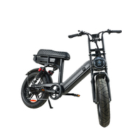 Moteur de moyeu arrière à frein à disque hydraulique 500W, longue autonomie, écran LCD couleur, suspension intégrale, batterie lithium Q9, aluminium