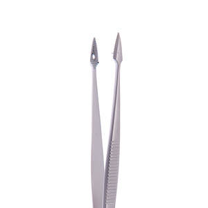 Goupille de guidage 102 Mm Instrument chirurgical de précision 4 pouces Hunter Splinter pince à dissection avec mâchoires dentelées - Product Image 5