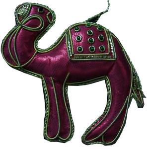 Adornos Colgantes Transparentes para Árbol de Navidad, Diseño de Elefante y Camello Bordado, Decoración Personalizada, Oferta 2026 - Product Image 1