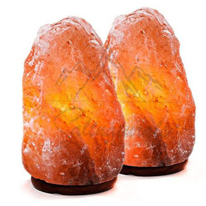 Lampe de sel de l'Himalaya sculptée style amour, décoration moderne de haute qualité, forme naturelle, ton chaud, pour la maison - Product Image 6