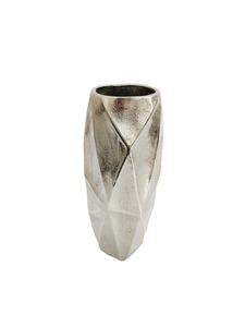 Geometric Gold Aluminum Modern High Quality Decorative Tabletop Flower Vase Wedding Home Decor - Product Image 6