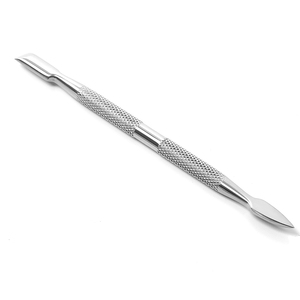 <b>Cuticle</b> Pusher <b>tool</b> made with stainless steel finish supports nail grooming routine pushing back <b>cuticles</b> and cleaning nail - Product Image 1