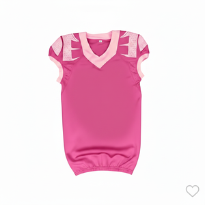 Ensemble maillot et pantalon de football américain personnalisé, respirant, 100 % polyester, uniforme d'équipe par sublimation, vente en gros, manches courtes imprimées - Product Image 2