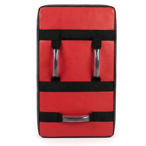 Bouclier de frappe pour arts martiaux en cuir, coussin d'entraînement en mousse souple, respirant, écologique, personnalisable, avec poignée robuste - Product Image 4