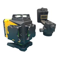 Niveau laser vert auto-nivelant de qualité industrielle HIKARI Laser HK-4360YB, précision 1,5 mm/5 m, protection IP54, batterie au lithium 3 mm