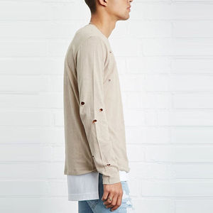 Camiseta de Hombre con Lavado Ácido, Estilo Urbano, Transpirable, de Alta Calidad, a Precio Económico, para Adultos - Product Image 4