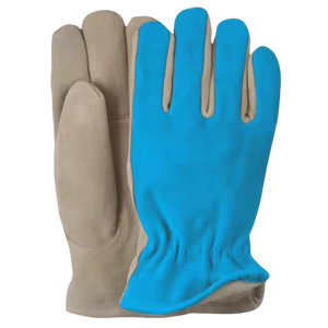Gants de sécurité en cuir de vachette pleine fleur de qualité supérieure, durables, avec poignet réglable, pour usage industriel, doux et confortables pour les mains - Product Image 5