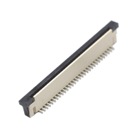 816SXXPTX-41_1.0ph ZFPC Connecteurs plats flexibles FFC/FPC SMT verticaux VT Cap 5.55H 4~30 broches en bronze phosphoreux finition étain, en bobine