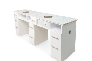 Table de manucure en MDF Offre Spéciale pour salons de beauté Table de salon de manucure usine vietnam en vente - Product Image 5
