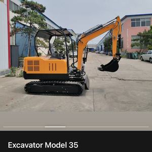 Mini Excavator 3.5 Ton Hydraulic Crawler Digger with Diesel <b>Engine</b> Heavy Duty Construction Machine For Sale - Product Image 6
