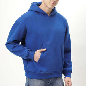 Sweat-shirt à capuche en coton épais personnalisé, marque privée, streetwear, fabricant de vêtements OEM, faible MOQ - Product Image 5