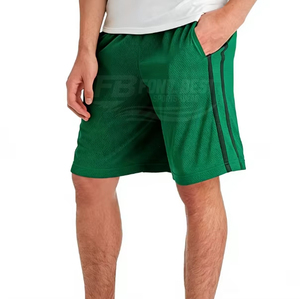 Pantalones Cortos Deportivos Transpirables de Verano para Hombre con Logotipo Personalizado, Cintura Elástica de Altura Media, Tela de Lona, Servicio OEM - Product Image 5