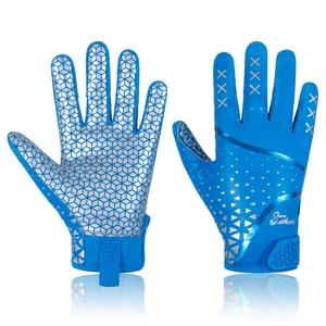 Gants de football américain modernes de qualité supérieure – Guantes de Futbol Americano confortables, logo personnalisé, vente en gros - Product Image 4