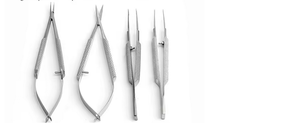 Ophthalmic Surgical Instrument Set Manual 12cm 14cm 16cm Steel Eye Surgery Kit with Scissors & Forceps By <b>Blush</b> Surgical - Product Image 2