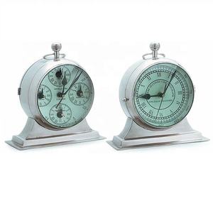 Horloge de table de bureau Look vintage Meilleure vente Article de décoration d'intérieur Qualité supérieure nautique Produit standard de qualité supérieure Design antique - Product Image 3