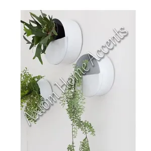 Modern <b>Decorative</b> <b>Pot</b> for Indoor Outdoor Use Stylish Geometric Planter for Small <b>Plants</b> and Garden Accent Axiom - Product Image 6
