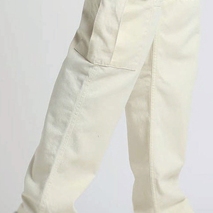 กางเกงคาร์โก้ลำลองคุณภาพสูงหลายกระเป๋าสำหรับผู้ชาย โลโก้สั่งทำได้ สีพื้น กันน้ำ ระบายอากาศได้ดี ผ้าแคนวาสน้ำหนักเบา ราคาถูก - Product Image 3