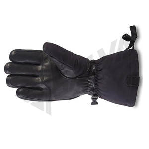 Gants d'hiver en cuir pour le ski, imperméables, thermiques, pour homme et femme, noirs, avec écran tactile, personnalisés - Product Image 4