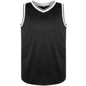 Maillot de basket-ball personnalisé respirant sans manches pour adulte, imprimé par transfert thermique, unisexe - Product Image 1