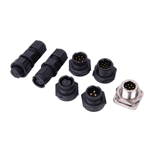 Industrial Grade IP67 Bayonet Waterproof Connector Panel Mount Wire <b>Plug</b> - Product Image 3