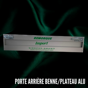 Ribaltabile posteriore e piattaforma in alluminio - Product Image 1
