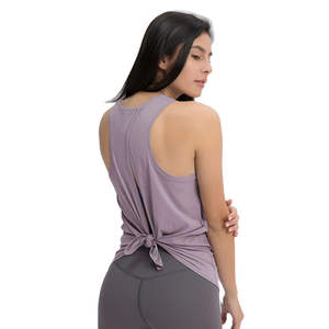 Camiseta sin mangas de punto acanalado de color sólido de alta calidad para mujer, estilo vintage de verano. - Product Image 1