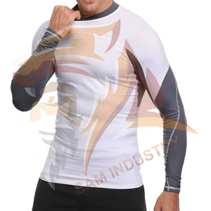 Latest Design Hot Sale <b>Men</b> <b>Compression</b> <b>Shirts</b> Comfortable Fitness Wear <b>Men</b> <b>Compression</b> <b>Shirts</b> <b>For</b> Online Sale - Product Image 4