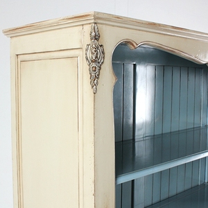 Indonesian Furniture Sideboards Series 2006 Main Material Solid Mahogany Wood Has 5 Shelves And 2 <b>Small</b> <b>Drawers</b> Stylish Desig - Product Image 6